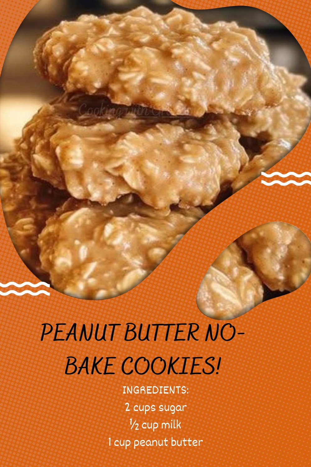 Peanut Butter No-Bake Cookies Recipe - Easy and Delicious