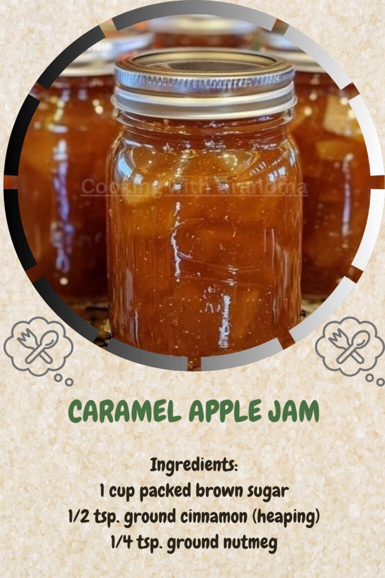 Caramel Apple Jam Recipe – Sweet Homemade Fall Treat