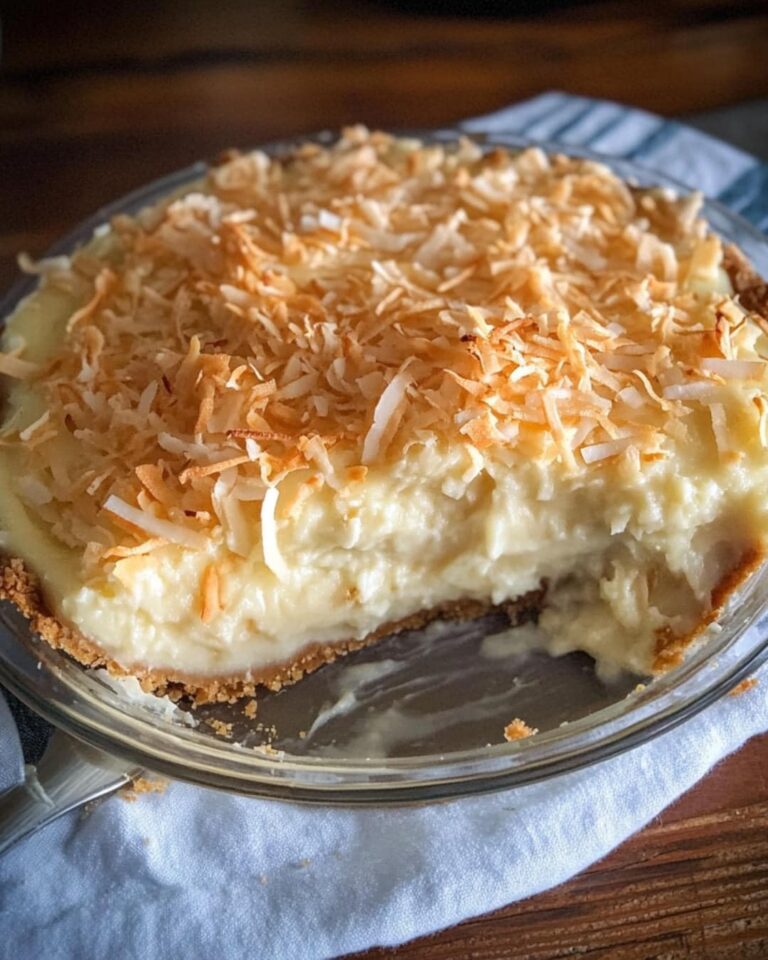No-Cook Coconut Pie Recipe | Easy and Delicious Coconut Dessert