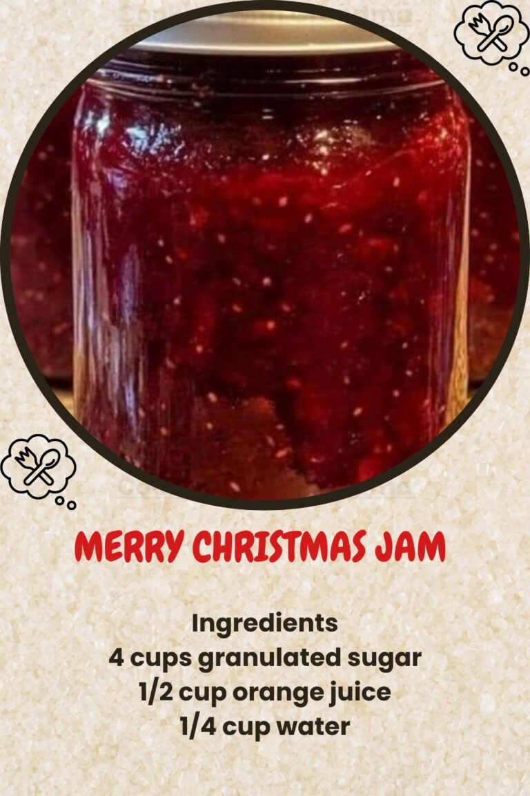 Merry Christmas Jam Recipe – A Festive Holiday Delight