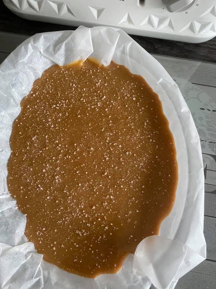 5-Ingredient Microwave Salted Caramel Fudge