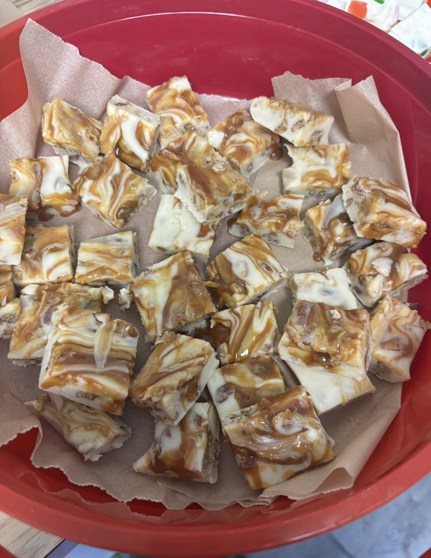 White Chocolate Caramel Pecan Fudge Recipe