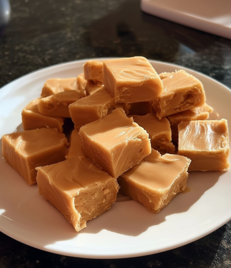 Peanut Butter Microwave Fudge – Quick & Creamy Treat