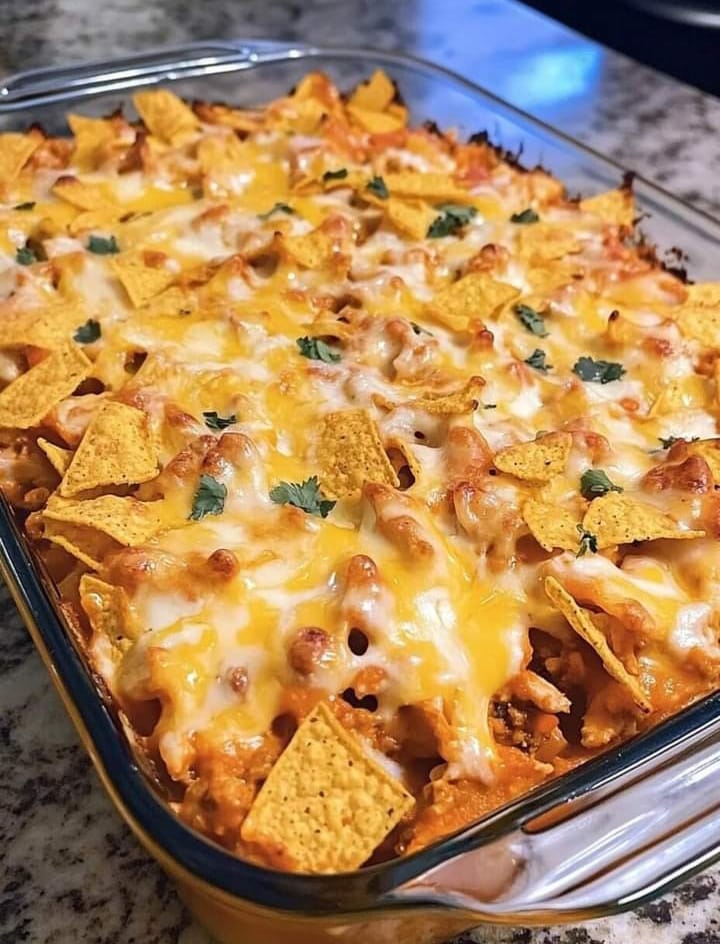 Cheesy Doritos Chicken Casserole – Easy Comfort Meal