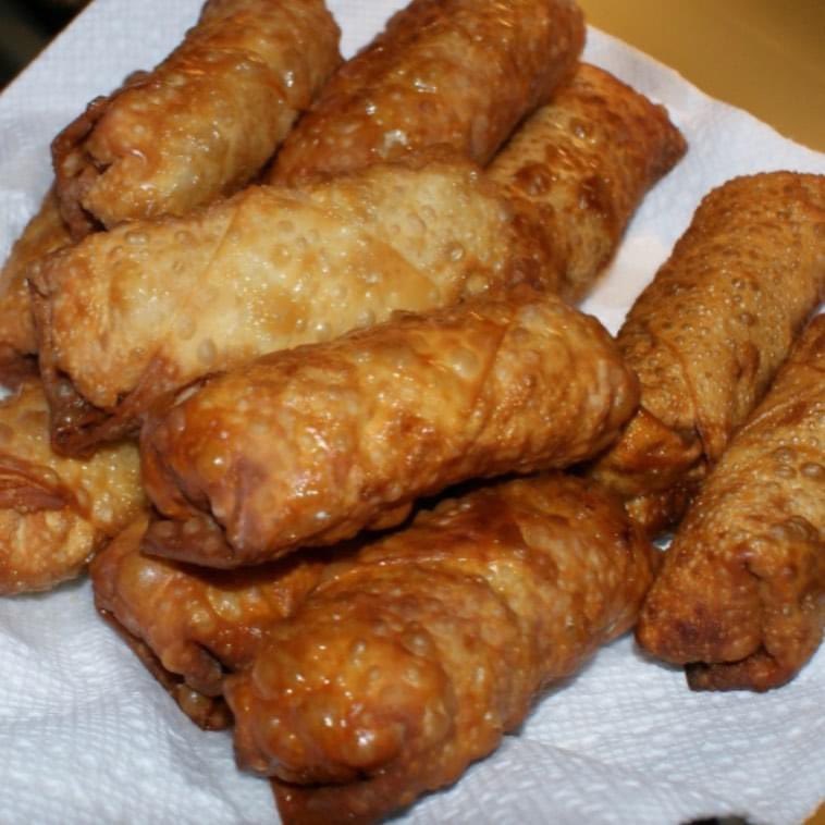 Crispy Homemade Egg Rolls Recipe