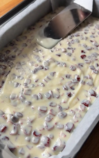 White Chocolate Cranberry Fudge Easy Holiday Dessert