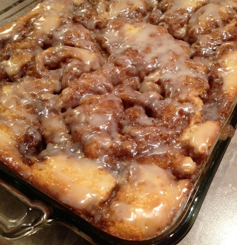Cinna-Bun Cake Recipe Easy & Gooey