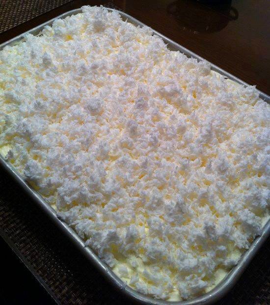 Very Moist Coconut Sheet Cake Recipe