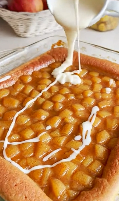 Apple Delight Cake Recipe – Easy Cinnamon Apple Dessert