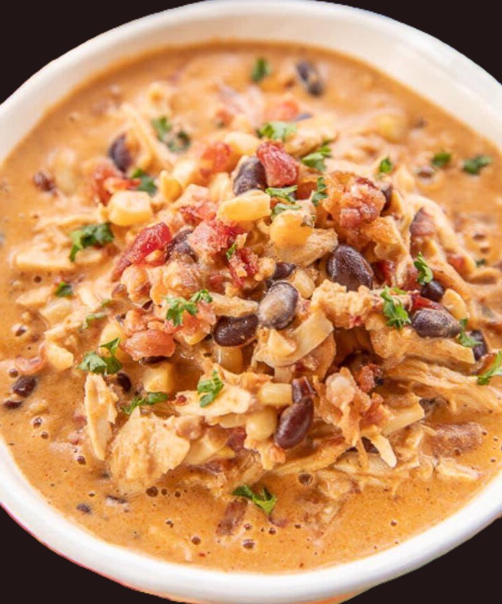 Slow Cooker Crack Chicken Chili Creamy Recipe