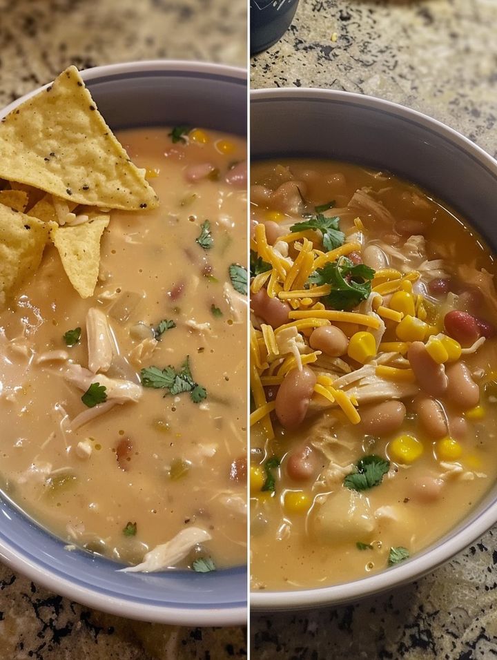 Creamy White Chicken Chili Easy Dump Recipe