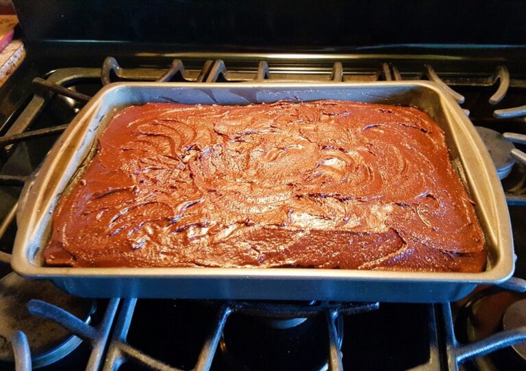 Chocolate Mayonnaise Cake with Easy Frosting
