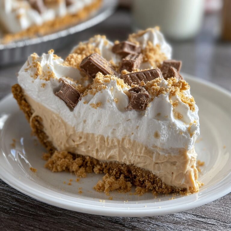 No Bake Peanut Butter Pie Recipe