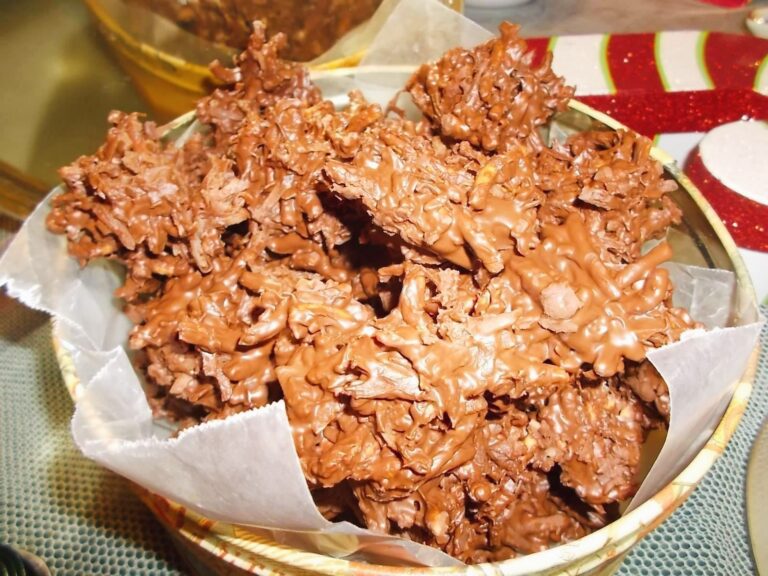 Chocolate Butterscotch Haystacks No Bake Recipe