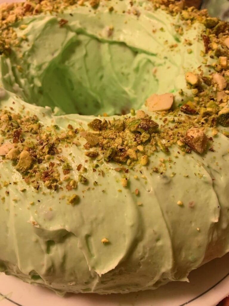 Pistachio Pudding Cake Recipe