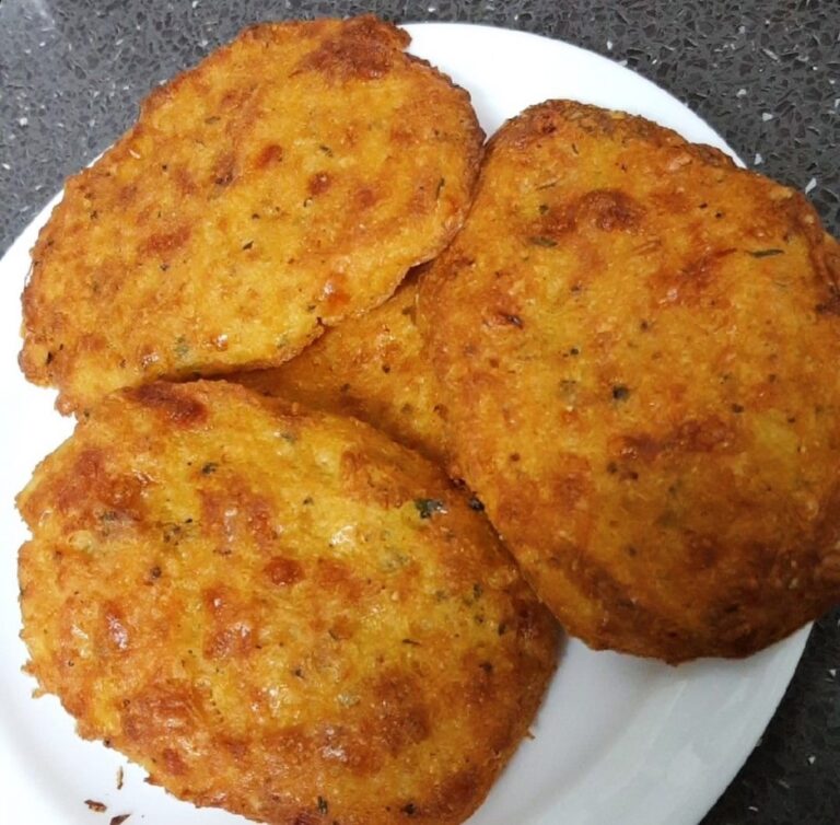 Cheesy Hash Brown Patties Recipe