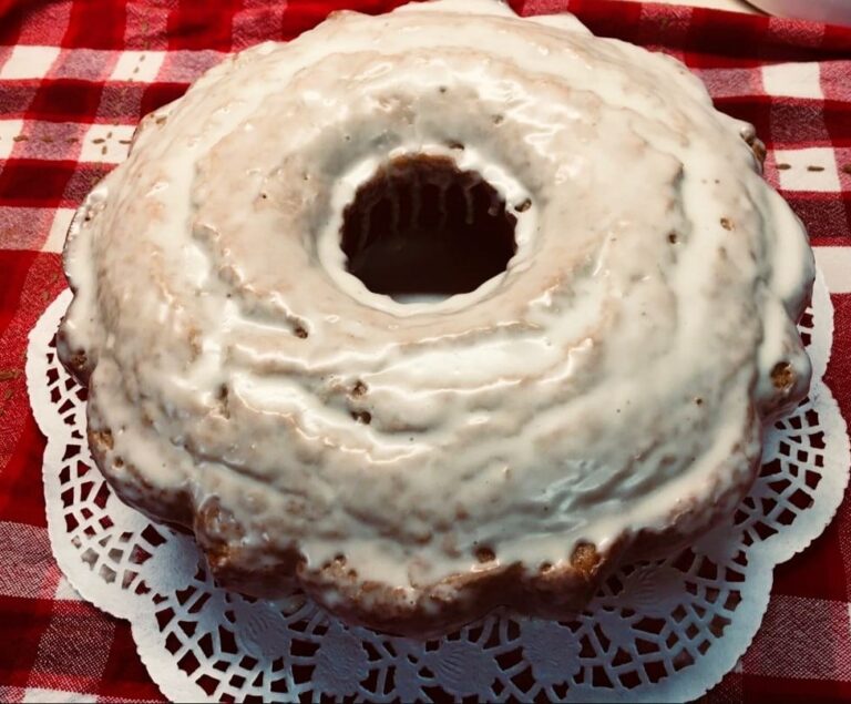 Glazed Buttermilk Doughnut Bundt Cake Recipe