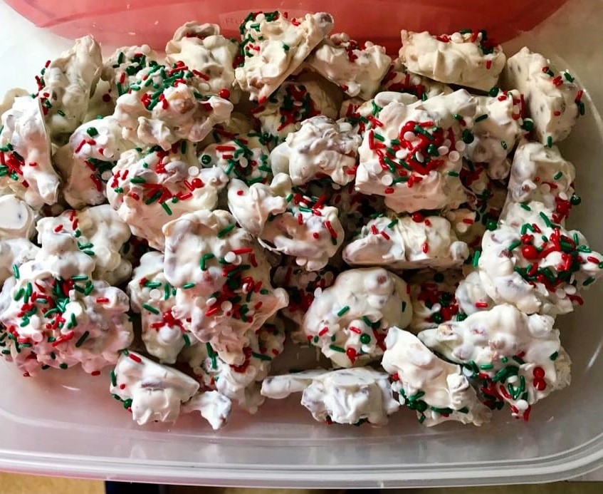 Crockpot Salty Sweet Christmas Candy Recipe