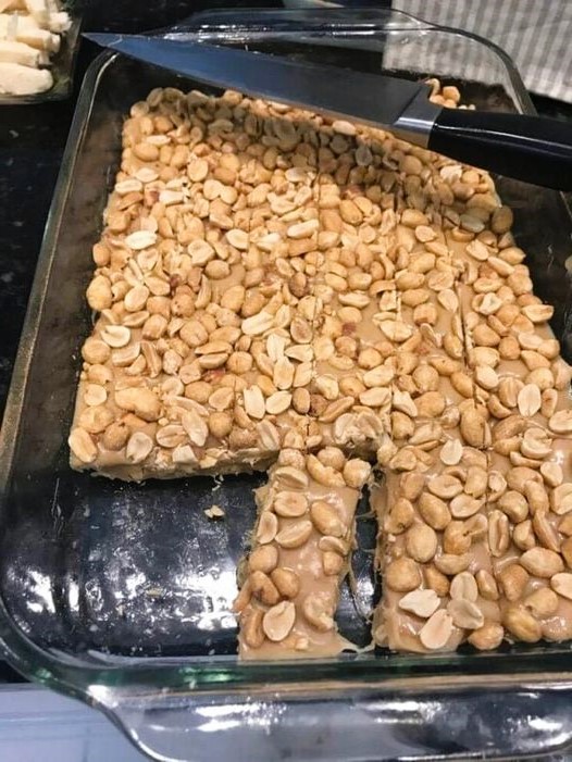 Homemade Payday Candy Bars Recipe