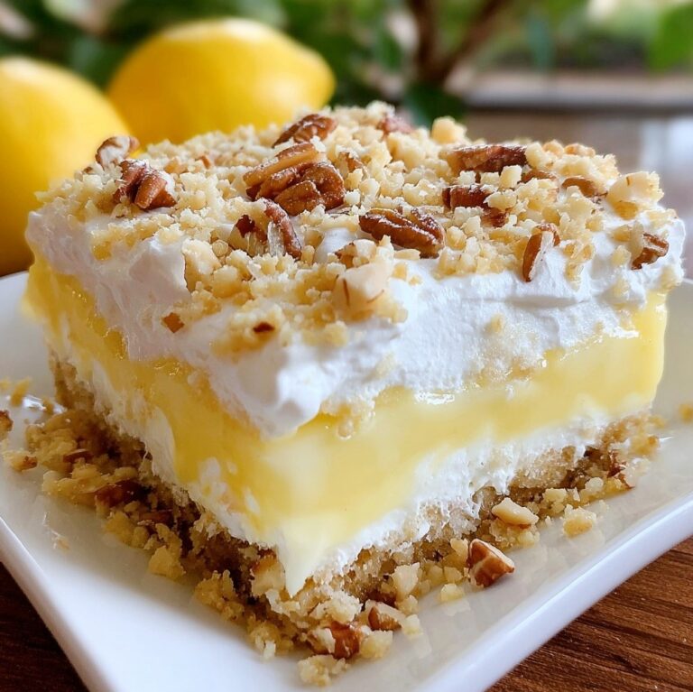 Lemon Delight Dessert Recipe (Creamy Layered Treat)
