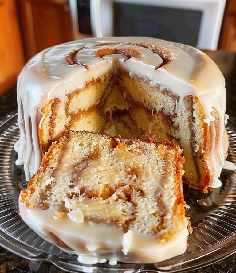 Honey Bun Pound Cake Recipe
