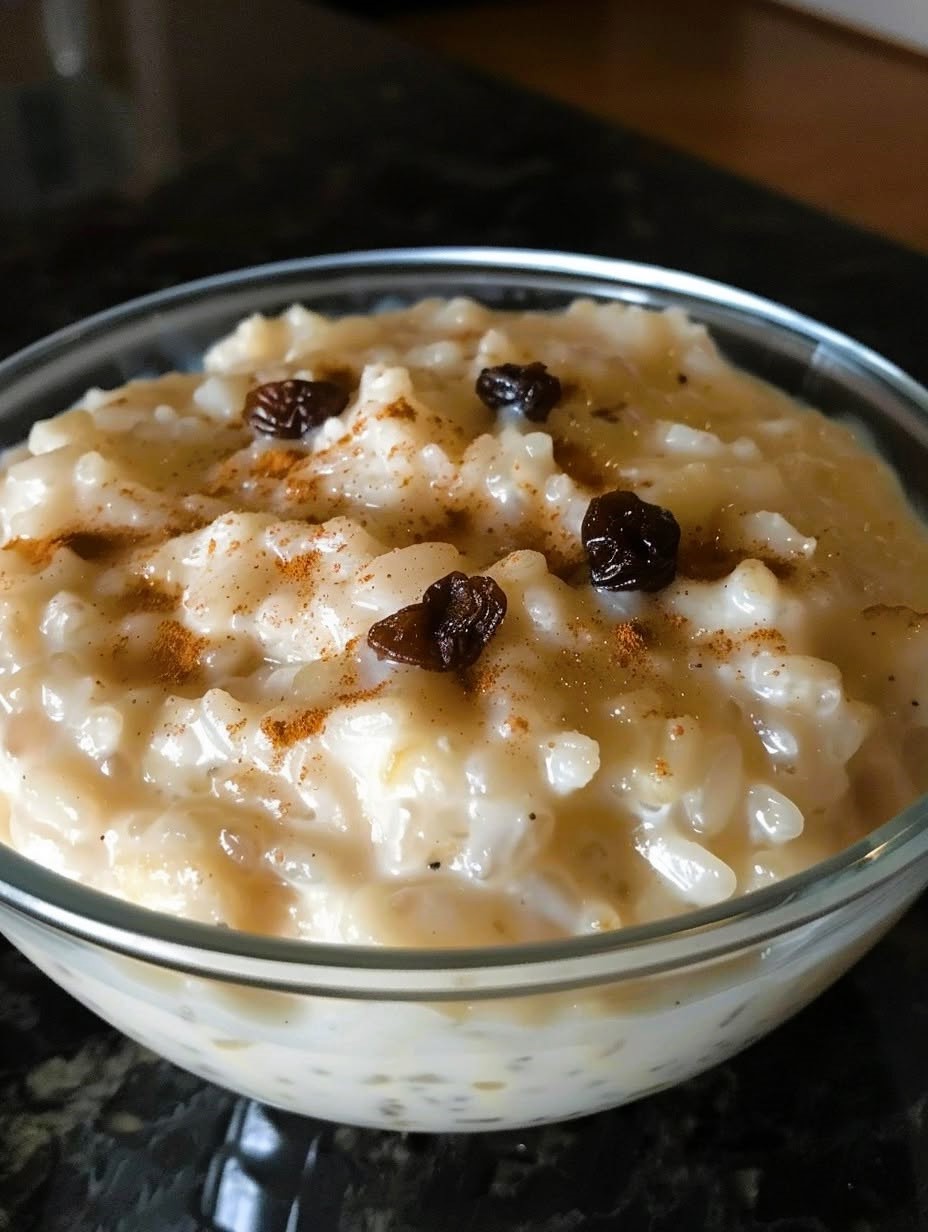Easy Old Fashioned Rice Pudding Recipe
