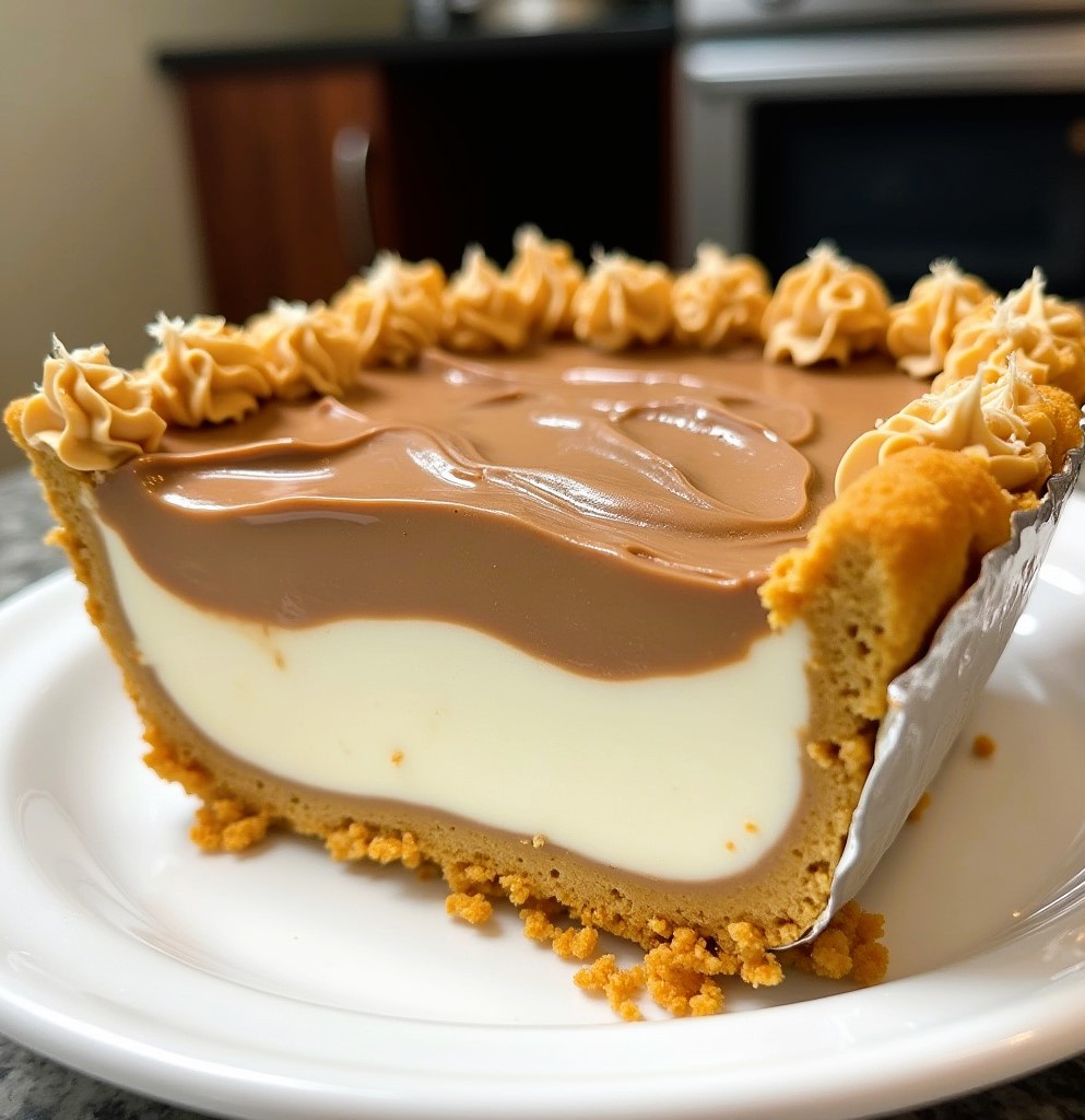 Amish Peanut Butter Cream Pie Easy No-Bake Recipe