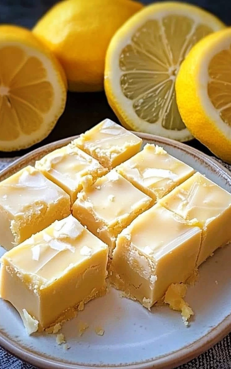 5-Minute Lemon Fudge Recipe