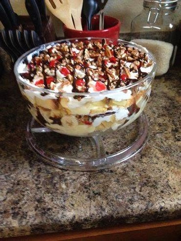 Banana Split Trifle Recipe