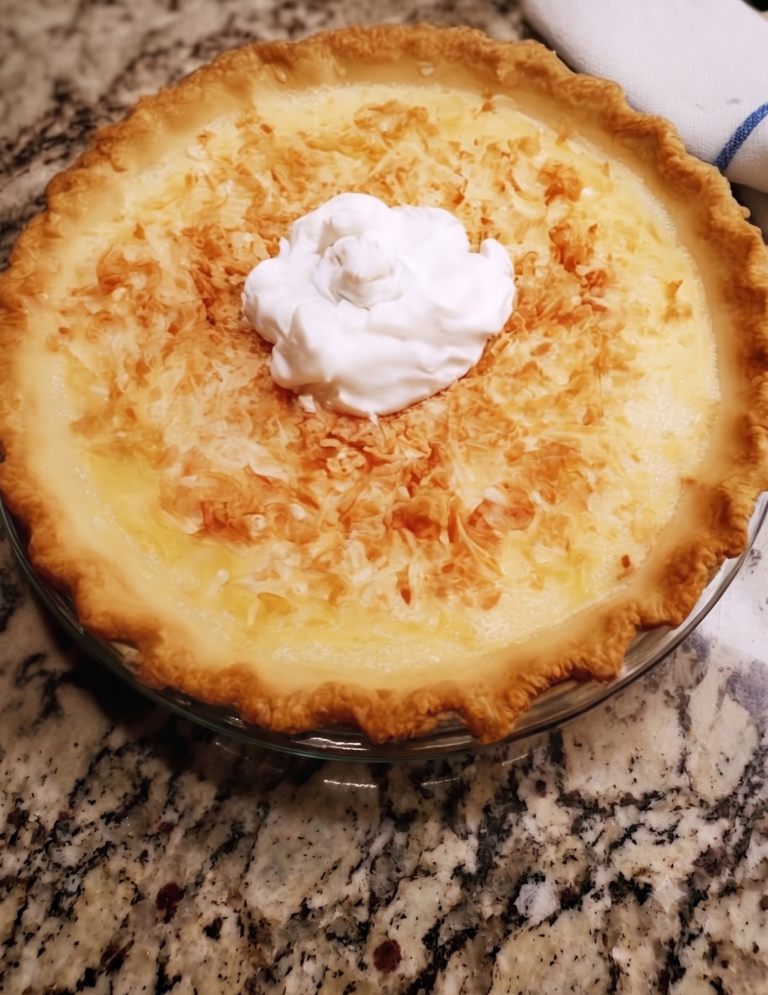 Texas Buttermilk Coconut Pie Recipe