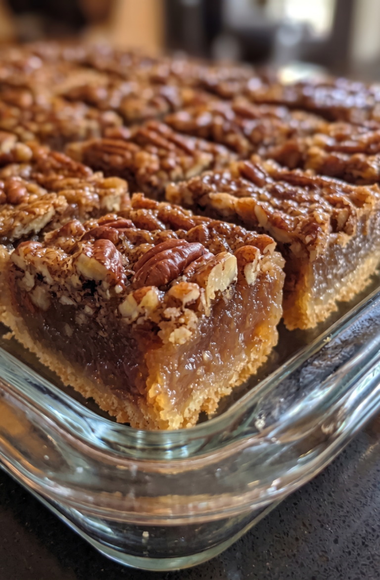 Lazy Girl Pecan Pie Bars Recipe