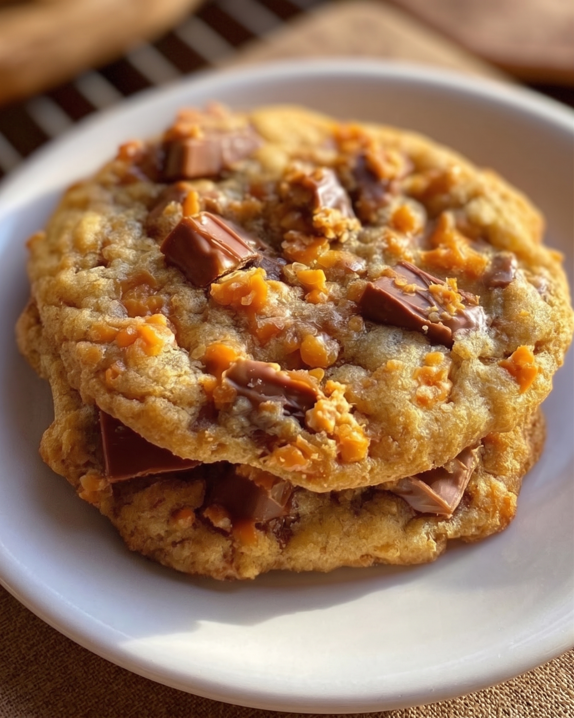 Butterfinger Caramel Crunch Cookies Recipe