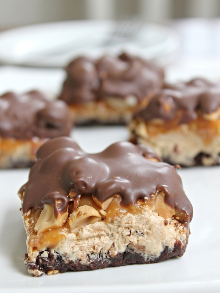 Snickers Brownie Bites Recipe