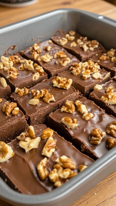 Chocolate Walnut Fudge Recipe
