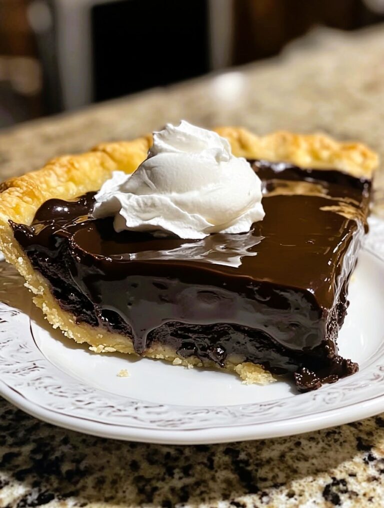 Easy Hot Fudge Pie Recipe