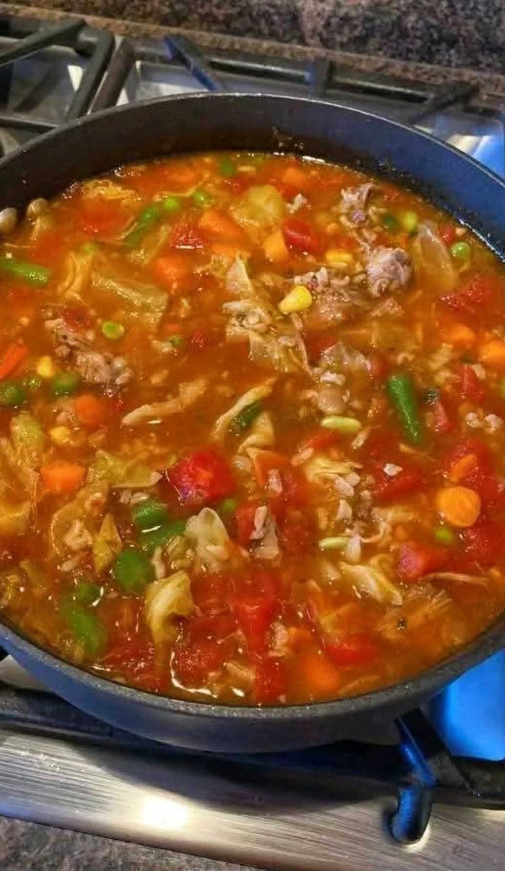 Beef Vegetable Soup Recipe with Leftover Pot Roast